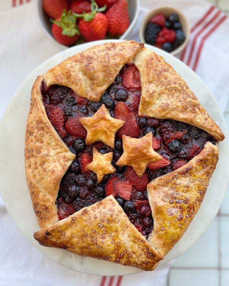 Mixed Berry Star Galette