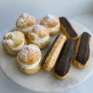 Choux Pastry - Cream Puffs and Eclairs