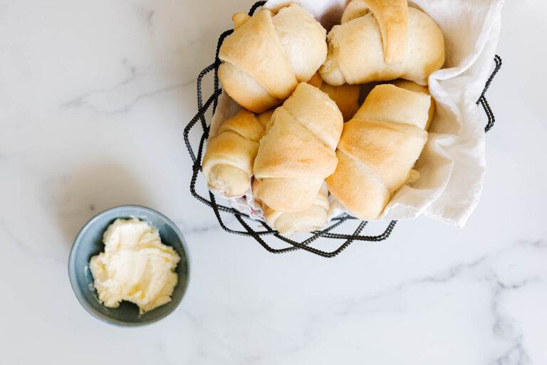 Homemade Crescent Dinner Rolls Recipe