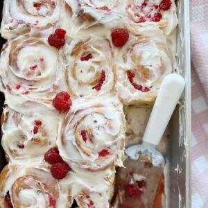 Raspberry Lemon Sweet Rolls