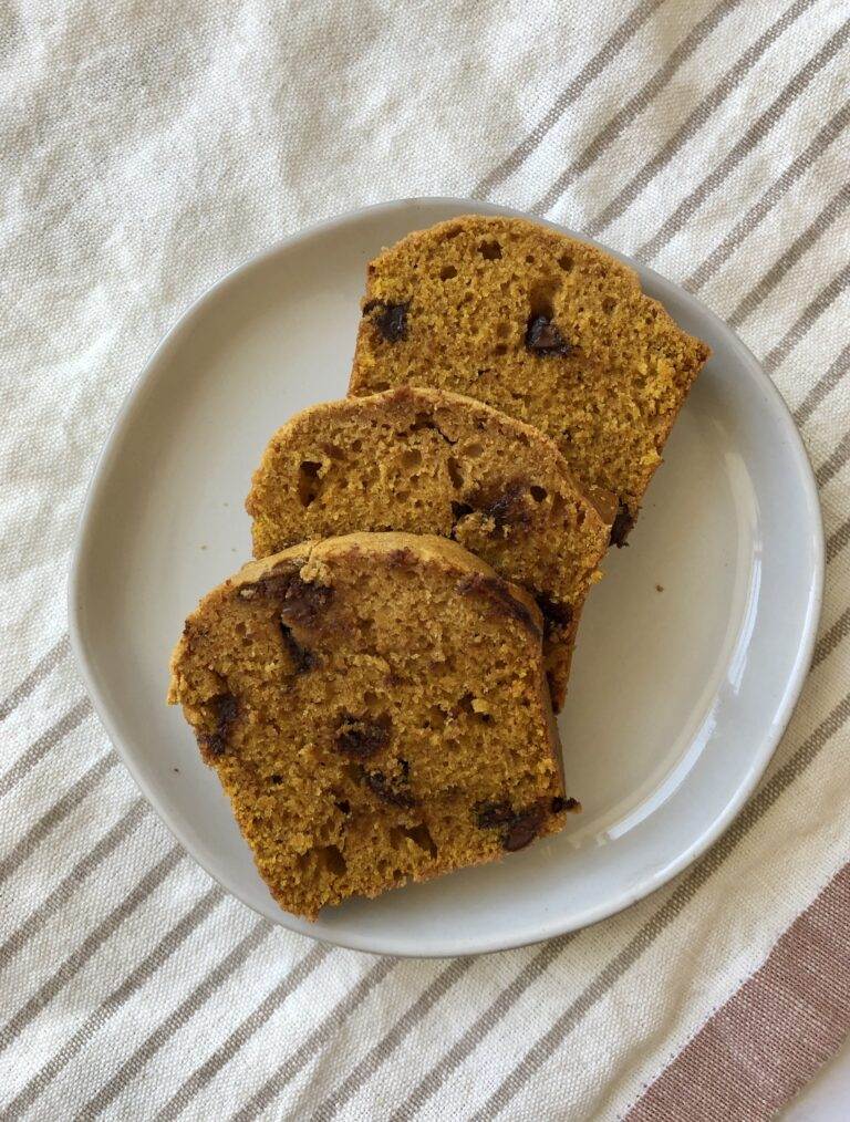 Chocolate Chip Pumpkin Bread